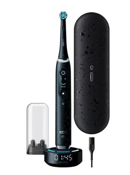 Oral-B iO Series 10 Black Onyx Luxe Edition -sähköhammasharja, Musta