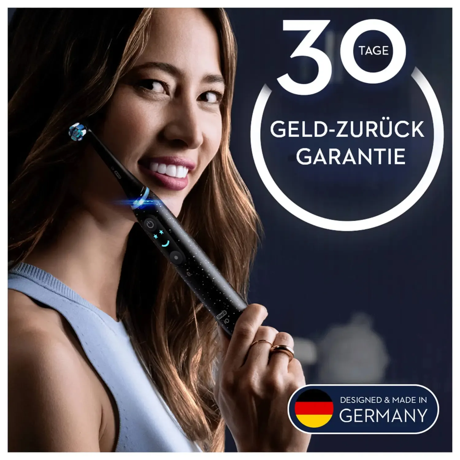 Oral-B iO Series 10 Black Onyx Luxe Edition -s&auml;hk&ouml;hammasharja, Musta