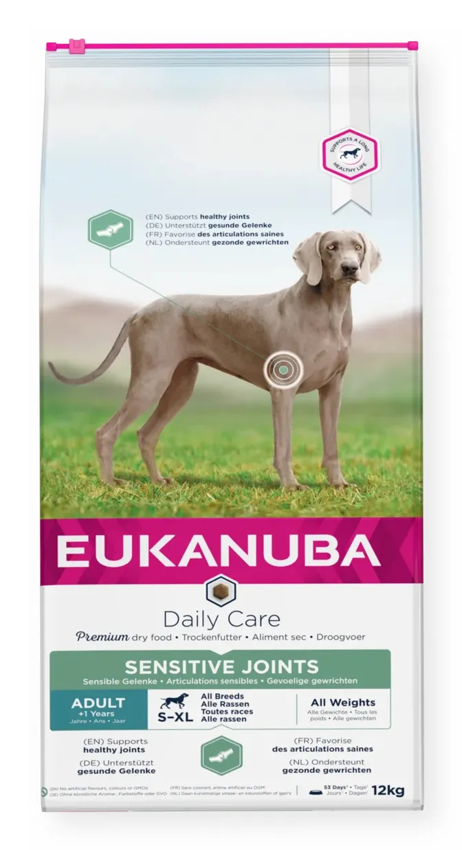 Eukanuba Daily Care Sensitive Joints, Dry food for dogs, Adult, 12kg