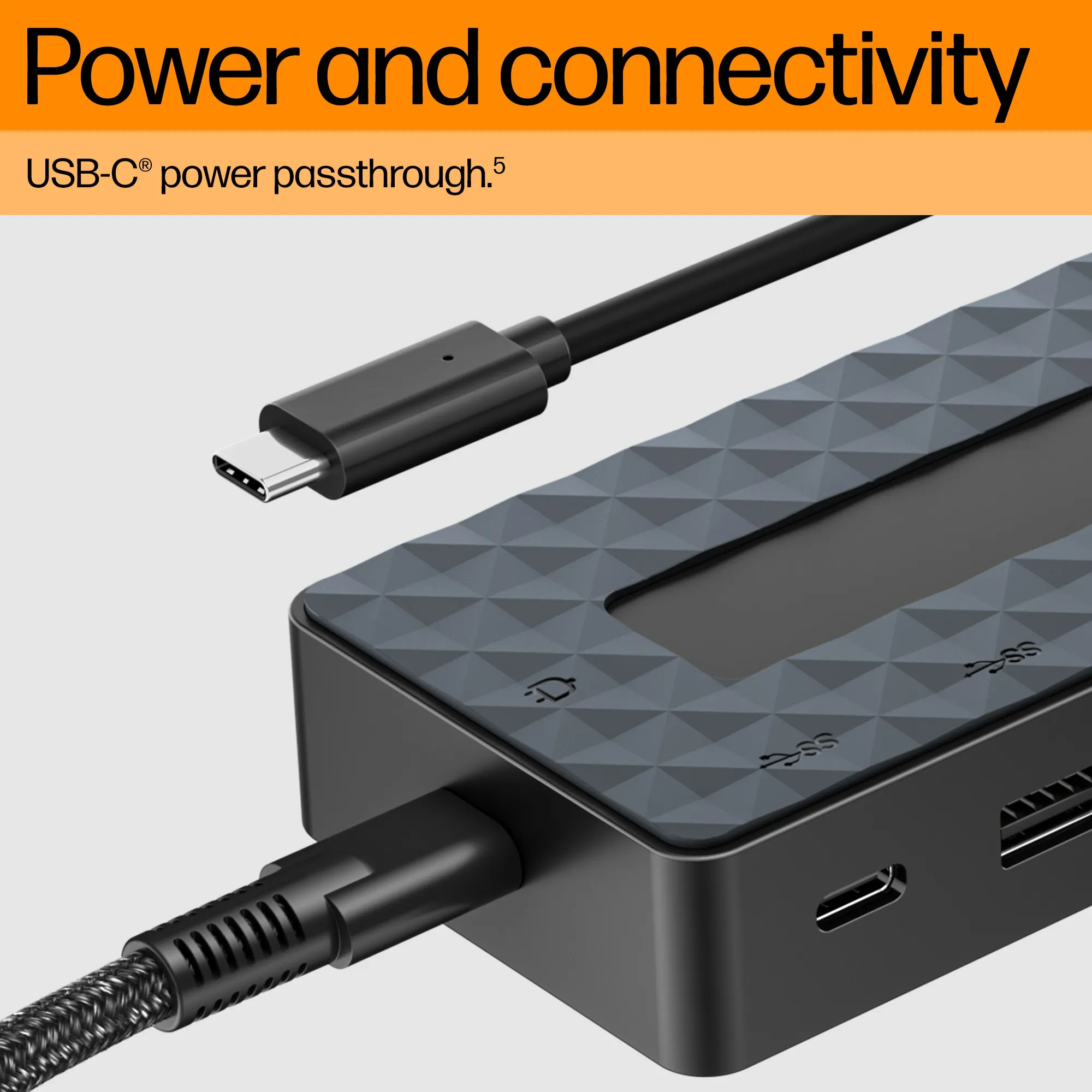 HP USB-C Hub and Charger Combo