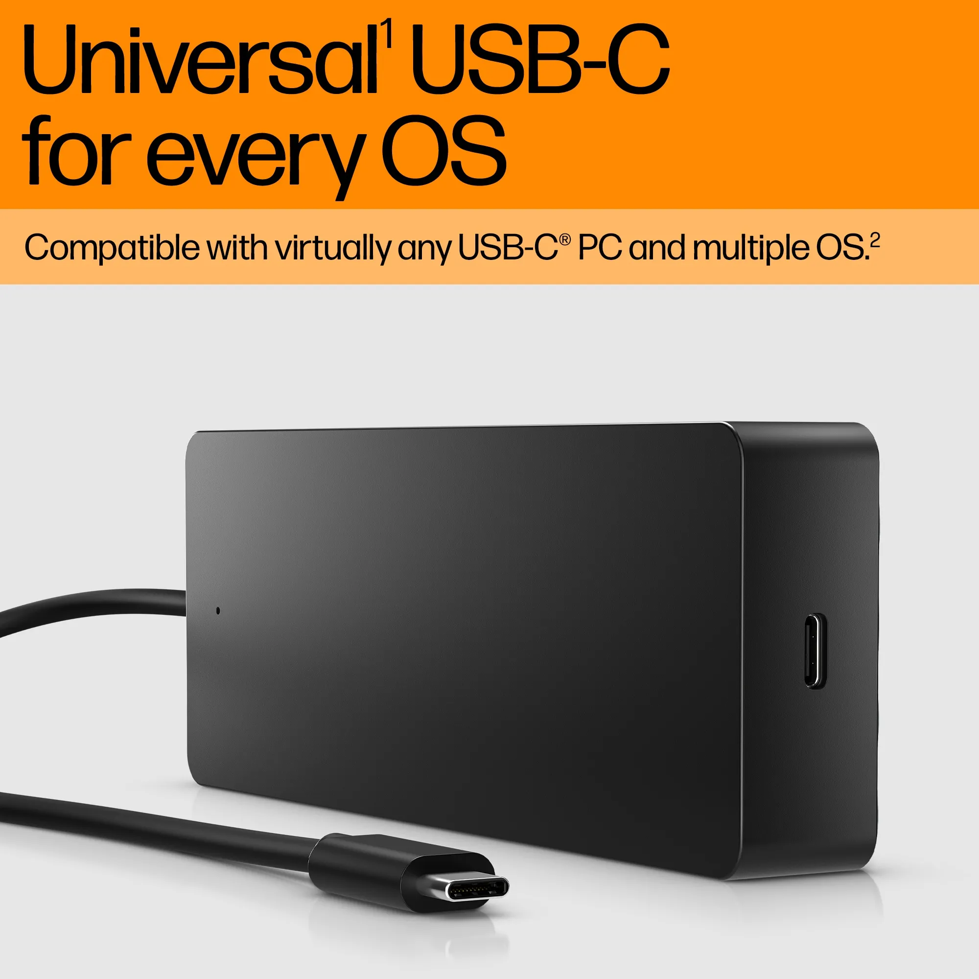 HP USB-C Hub and Charger Combo