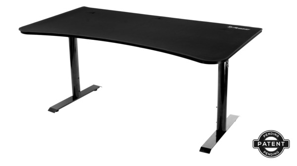 Arozzi Arena Large Gaming Desk - Pure Black