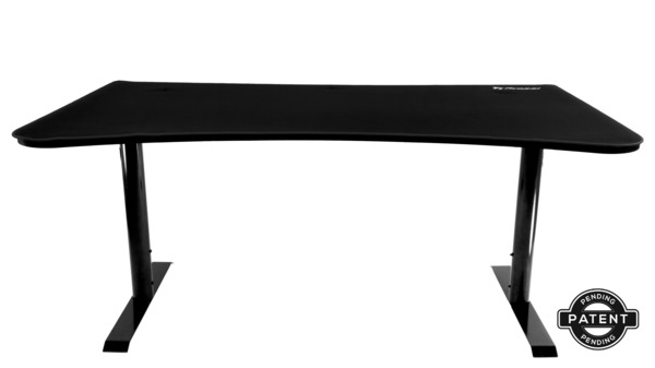 Arozzi Arena Large Gaming Desk - Pure Black
