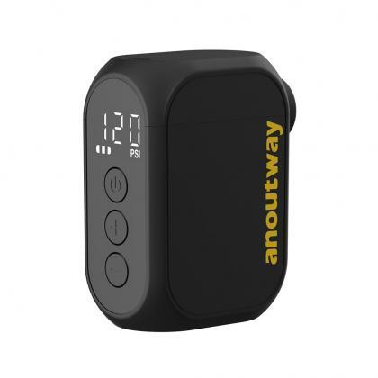 CYCPLUS AS210 Pro laddningsbar elektrisk cykelpump, svart