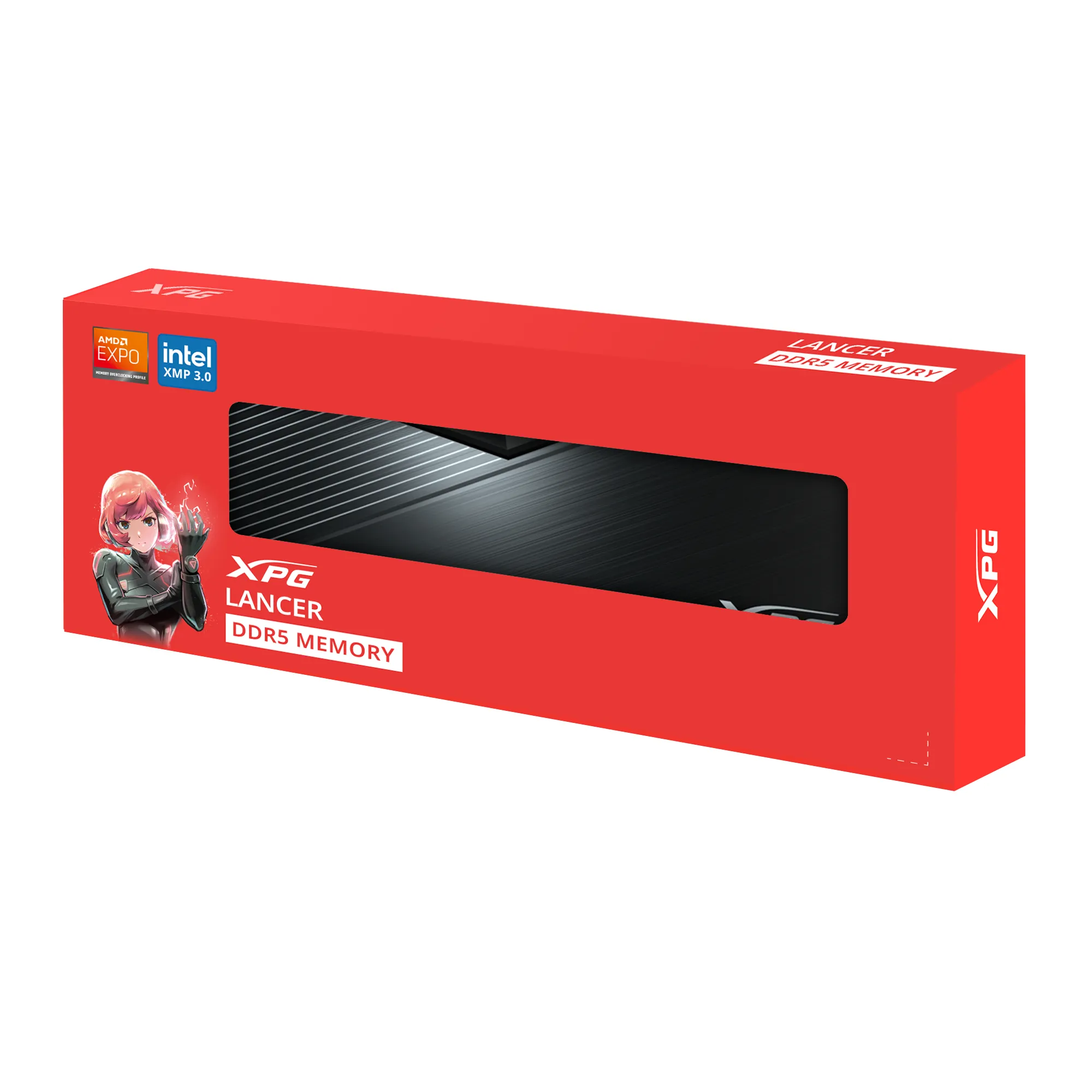 ADATA LANCER BLADE 16GB (1 x 16GB) DDR5 6000 MHz, 48 - memory, Black