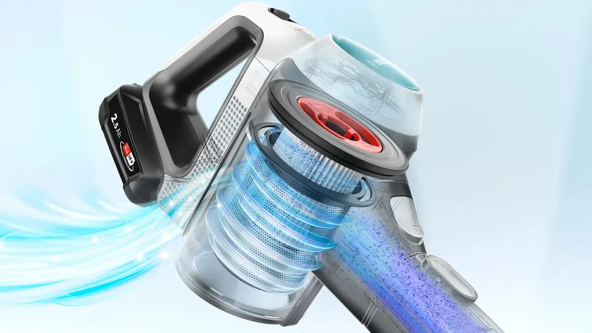 Bosch Unlimited 7 BSS 712XHYG ProHygienic Aqua Cordless Stick vacuum cleaner, Aqua