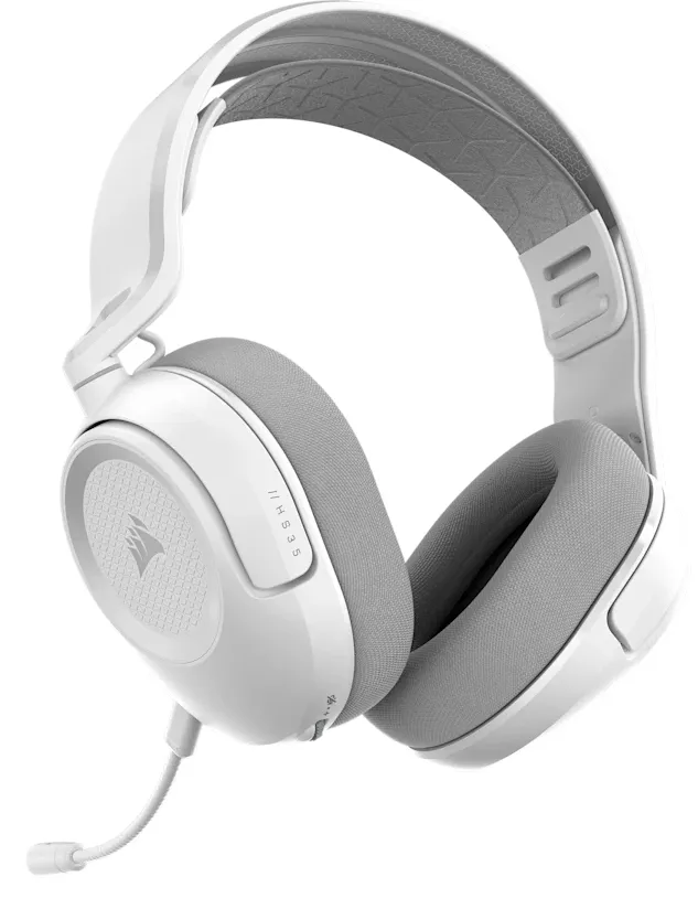 Corsair HS35 v3 Wireless Gaming Headset, White