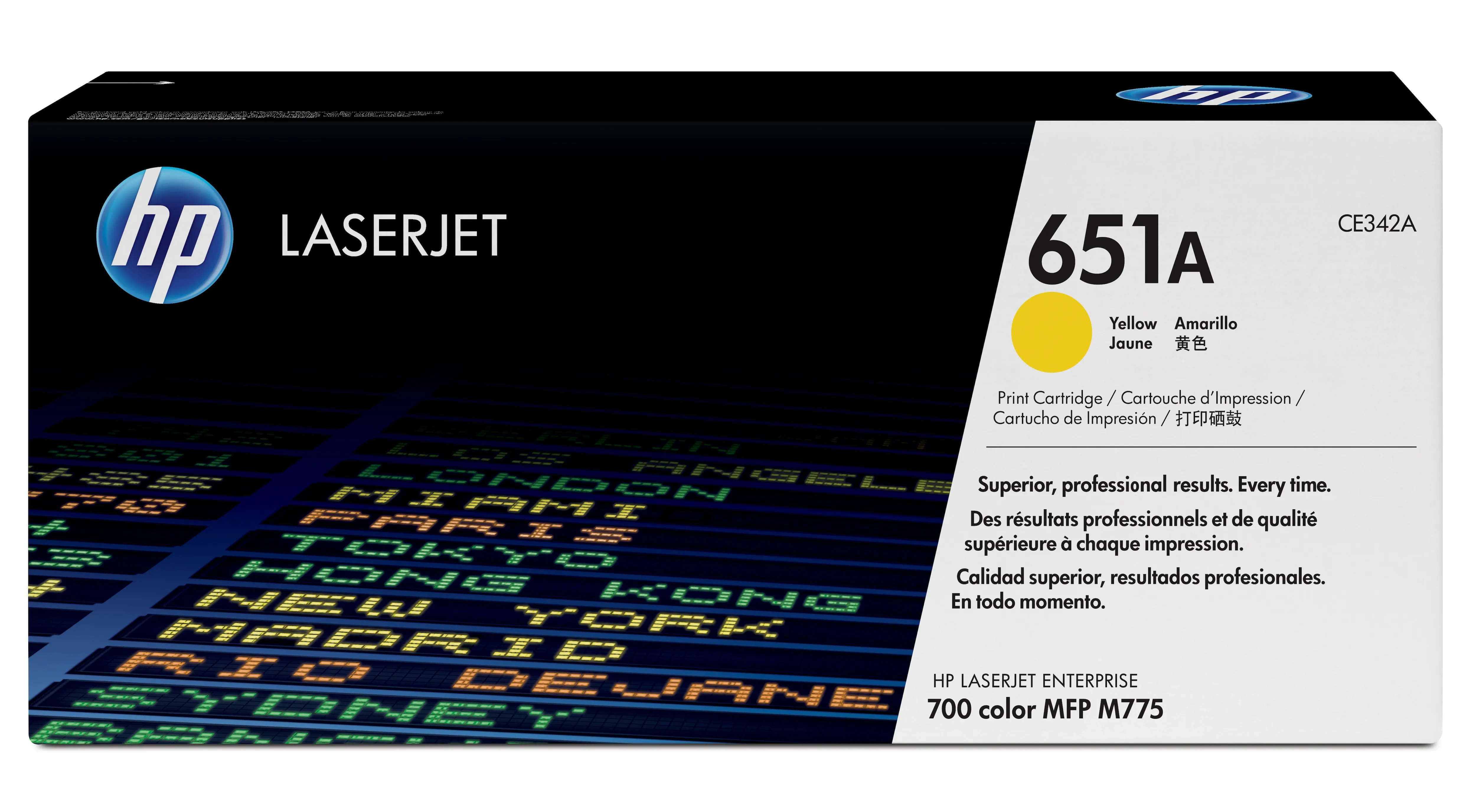 HP Toner 651A yellow LJ Enterprise 700 color MFP M775 Series
