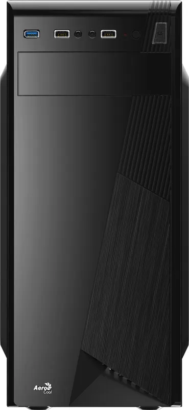 AEROCOOL CS-1101 midi-tower chassi, svart