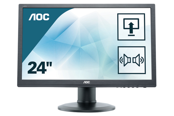 AOC 24" E2460PDA, Full HD, TN -n&auml;ytt&ouml;
