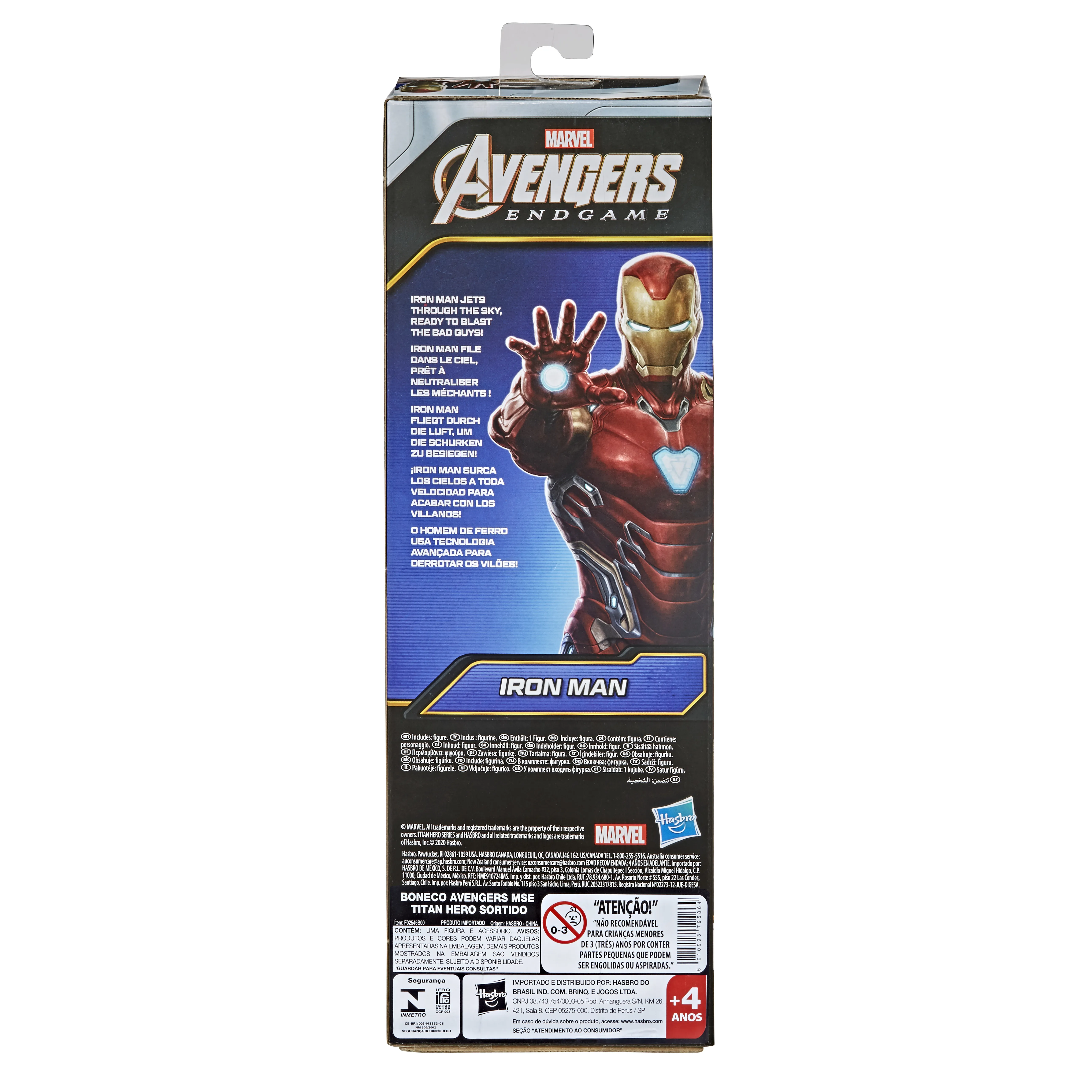 Hasbro Marvel Avengers Titan Hero Iron Man Play Figure