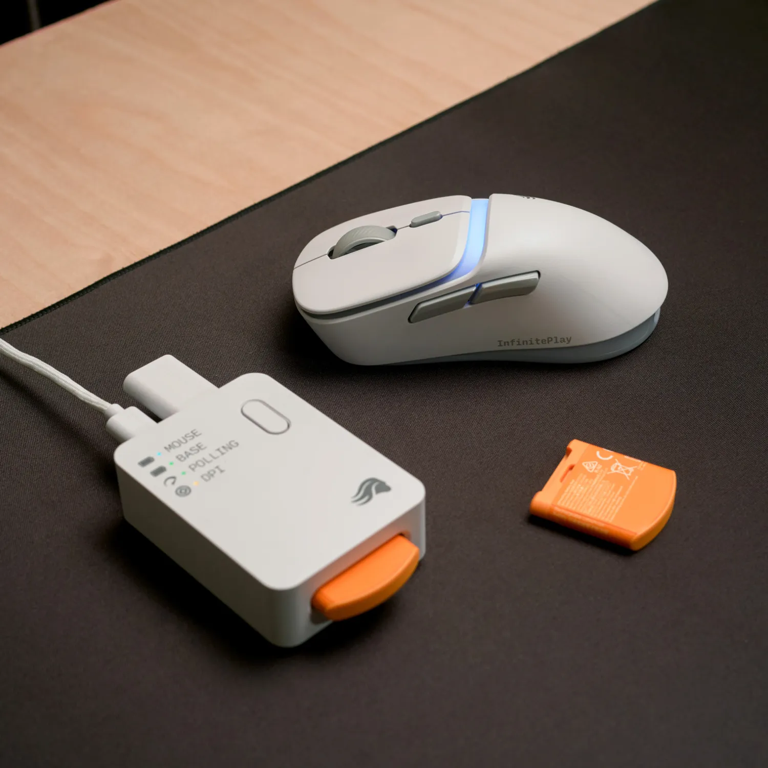 Glorious Model D3 Wireless Gaming Mouse, White Glorious Model D3 Wireless Gaming Mouse, White