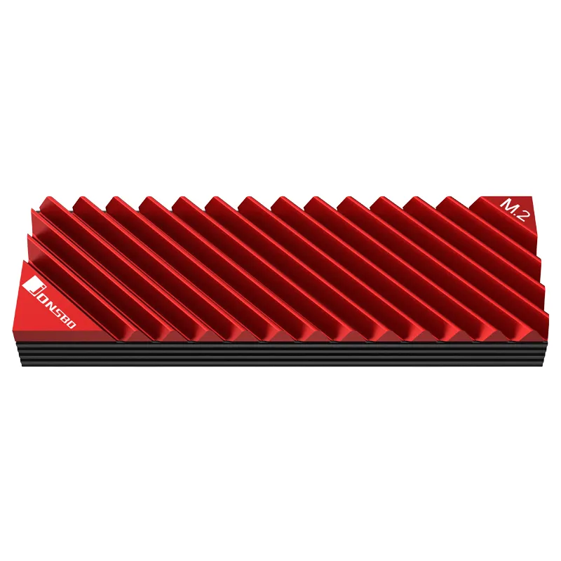Jonsbo M. 2-3 M.2 SSD - heatsink M.2 2280 SSD-disc, red