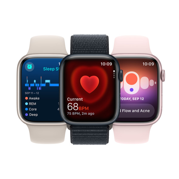 Apple Watch Series 9 GPS 41mm (PRODUCT)RED Aluminium Case with (PRODUCT)RED Sport Band - M/L