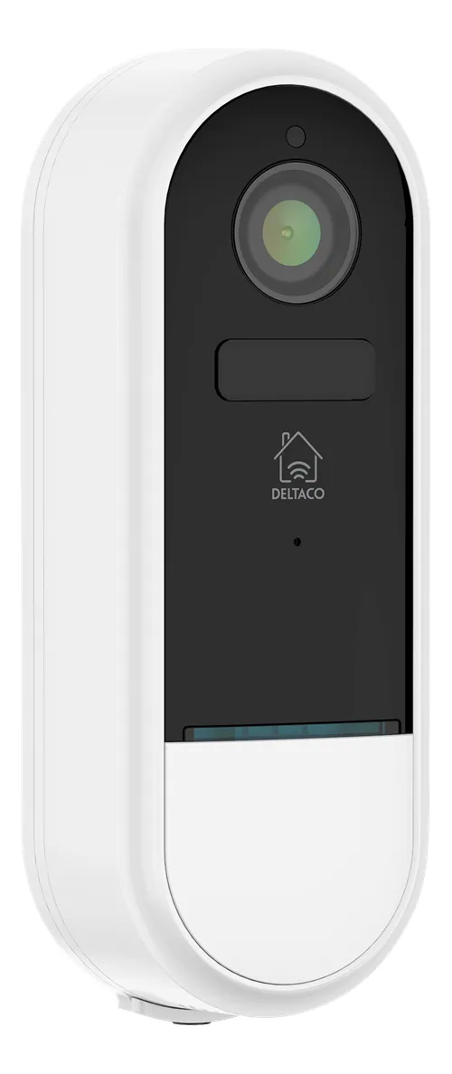 Deltaco Smart Home SH-DB02 - video doorbell, IP65, Wi-Fi, white