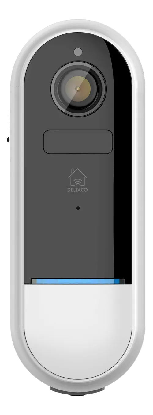 Deltaco Smart Home SH-DB02 - video doorbell, IP65, Wi-Fi, white