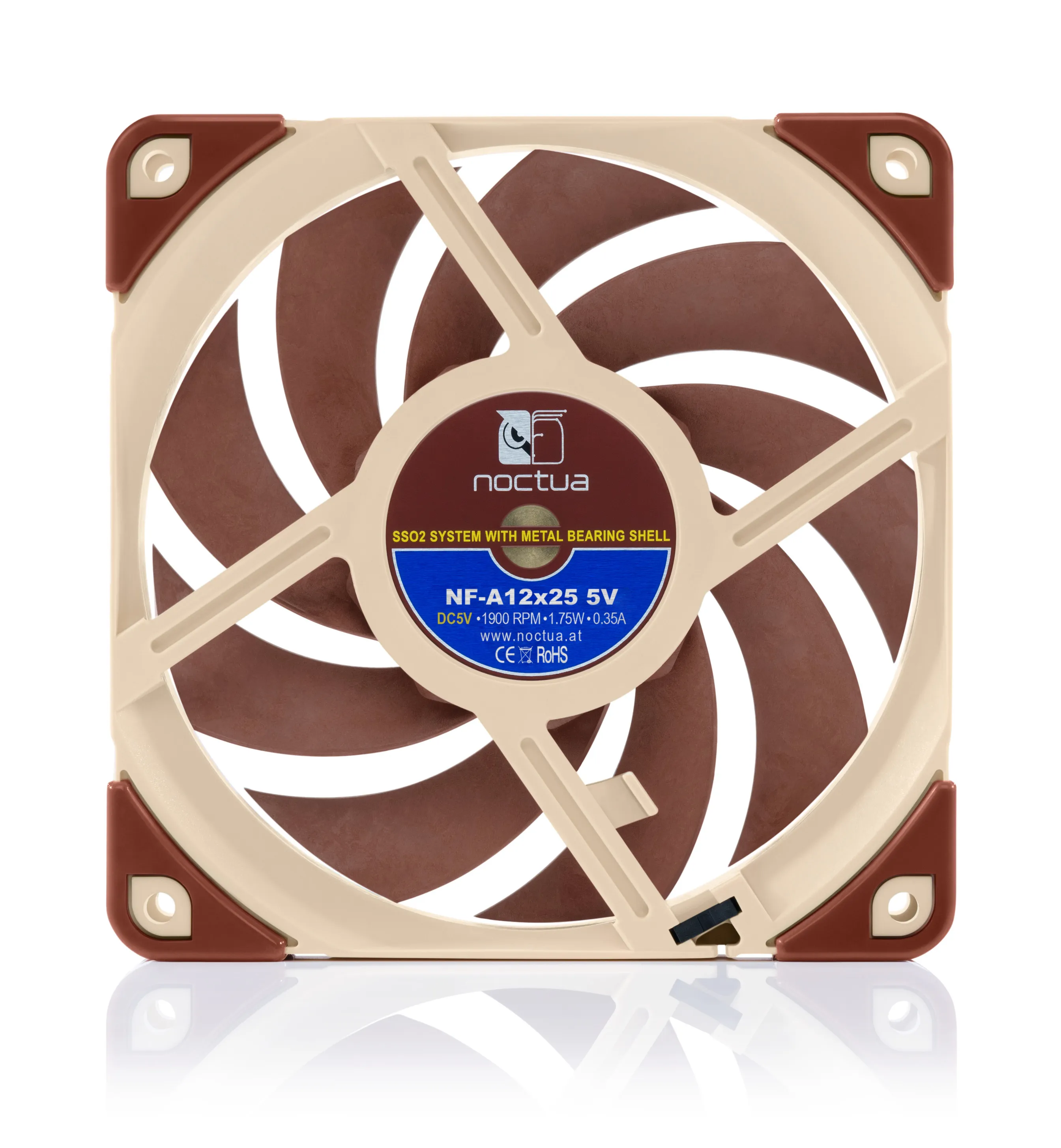 Noctua NF-A12x25 5V Premium, 120mm - fl&auml;kt