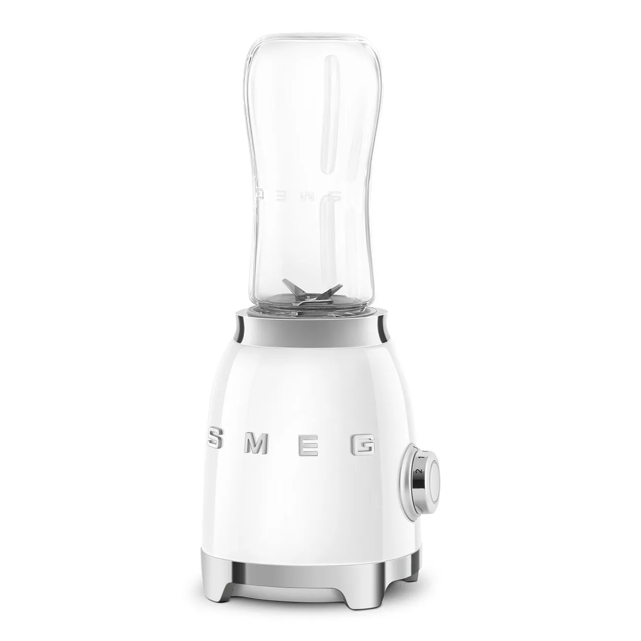 Smeg 50's Style PBF01WHEU 300W 0.6L Blender, White