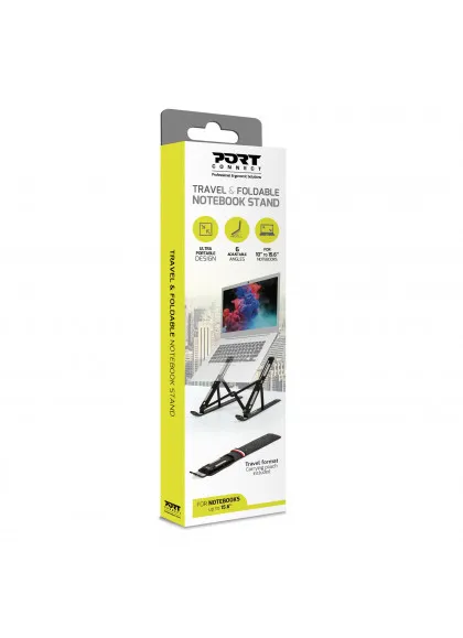 Port Designs Foldable Travel Laptop/Notebook Stand