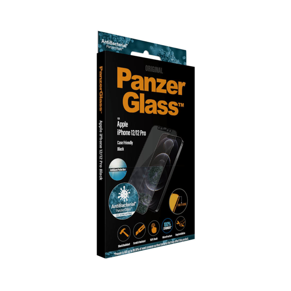 PanzerGlass Case Friendly, Anti-Glare, iPhone 12 / 12 Pro - Screen Glass
