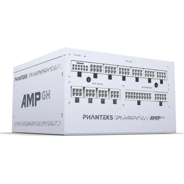Phanteks AMP GH 1200W Valkoinen -virtal&auml;hde, 80 Plus Platinum