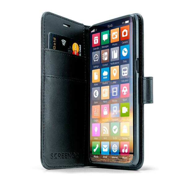 Screenor Smart Wallet Case for Google Pixel 11 Pro XL, Black