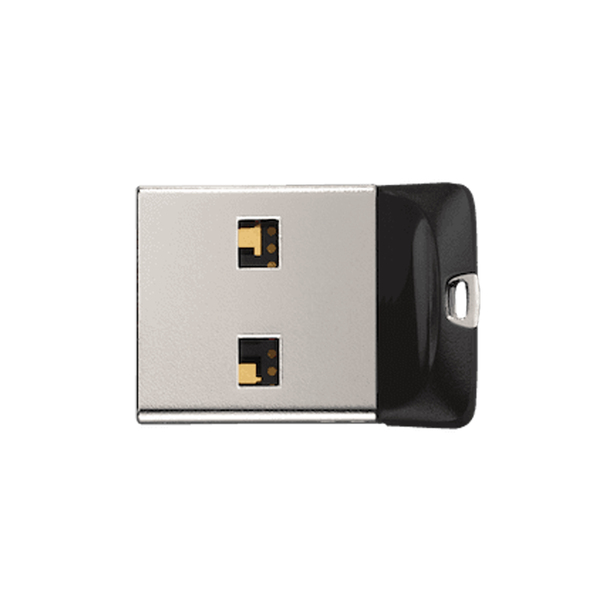 SanDisk 32GB Cruzer Fit  2.0 - memory stick, Black,Silver