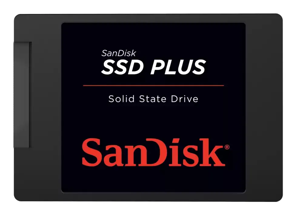 SanDisk SSD Plus 500 GB, SATA III, 2.5" - SSD