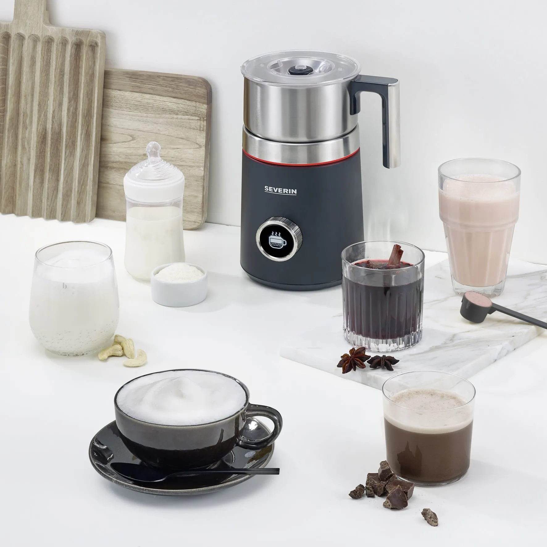 Mj&ouml;lkskummare Spuma SM 3587  700ML  Veegan