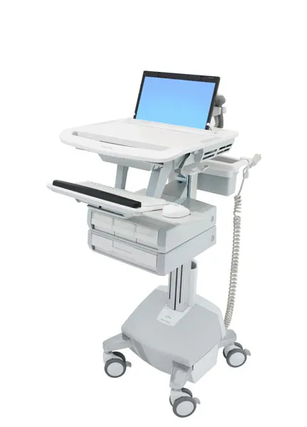 ERGOTRON STYLEVIEW LAPTOP CART LIFE POWERED 4 DRAWER EU SAU-EU