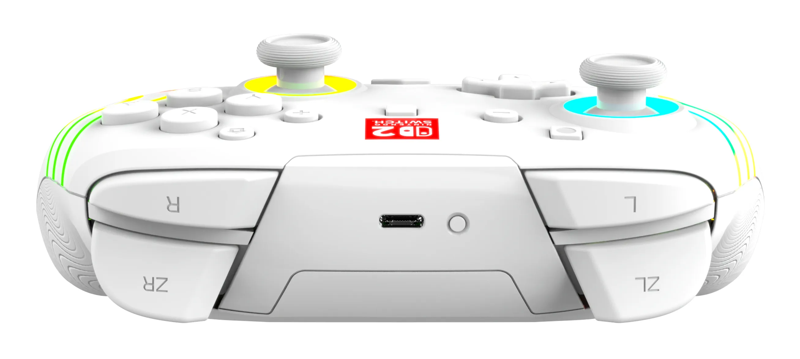 Turtle Beach Afterglow Wave tr&aring;dl&ouml;s handkontroll f&ouml;r Nintendo Switch - vit