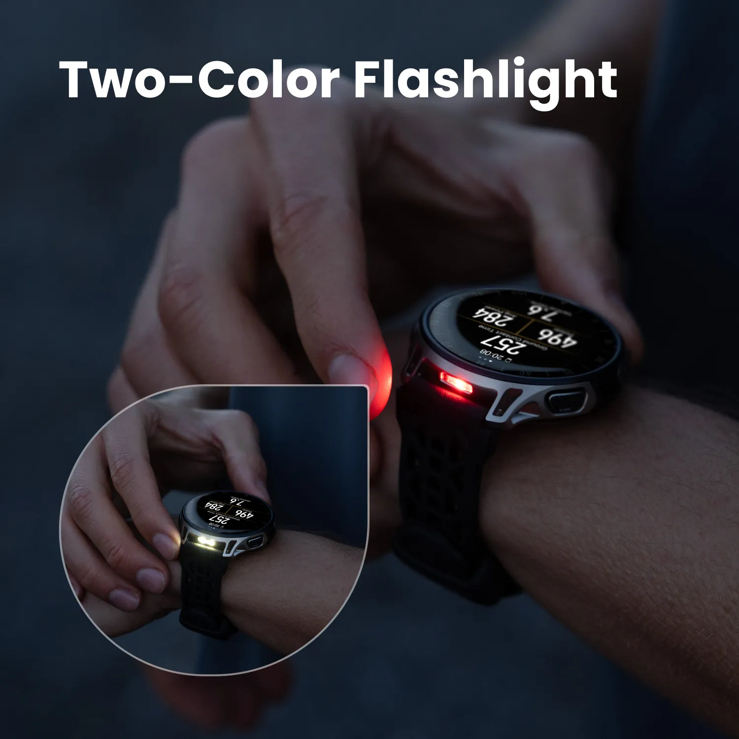 Amazfit Cheetah 2 Pro 48mm -urheilukello, musta