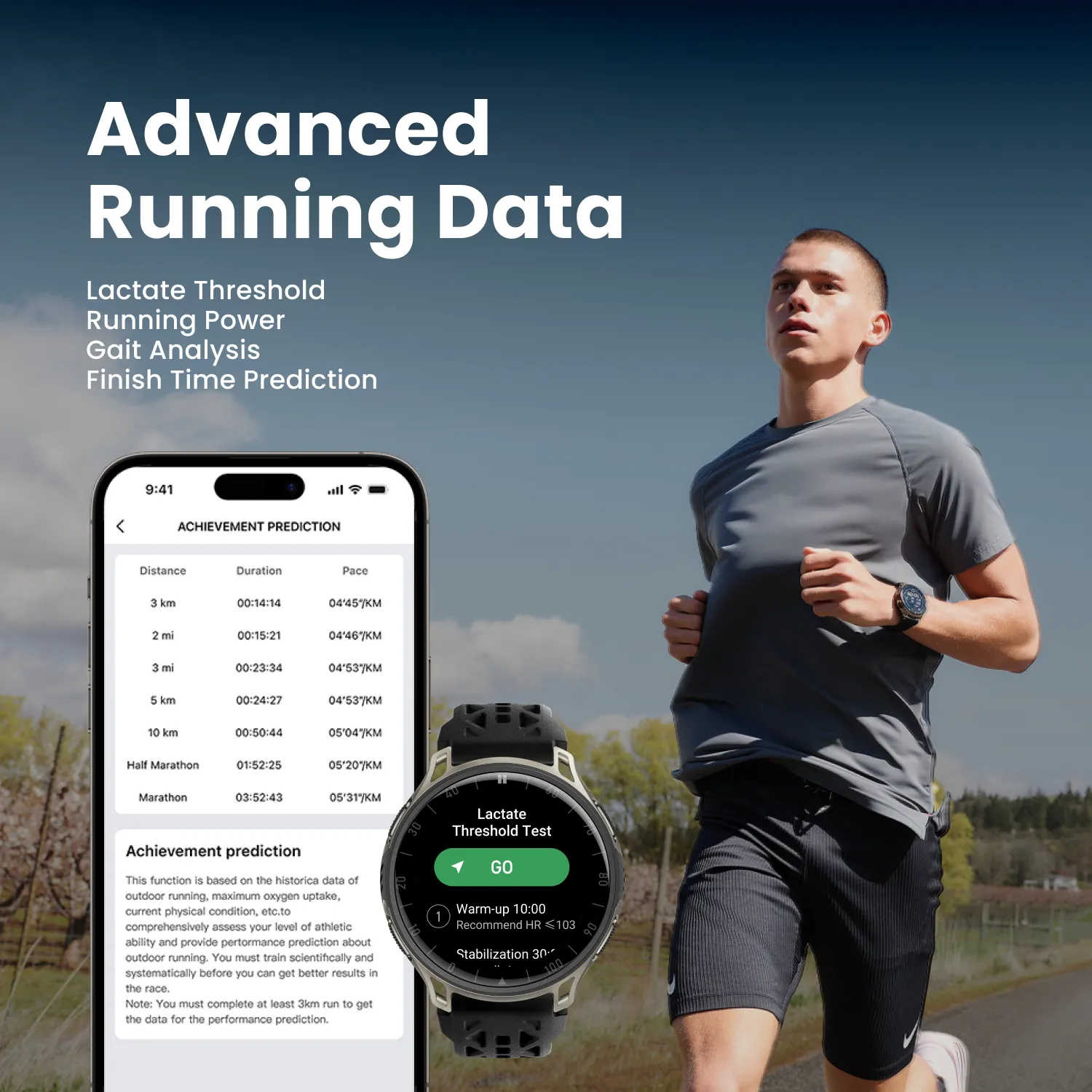 Amazfit Cheetah 2 Pro 48mm -urheilukello, musta