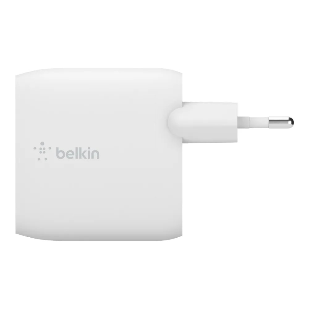 Dual USB-A Wall Charg w/1M PVC A-LTG 24W