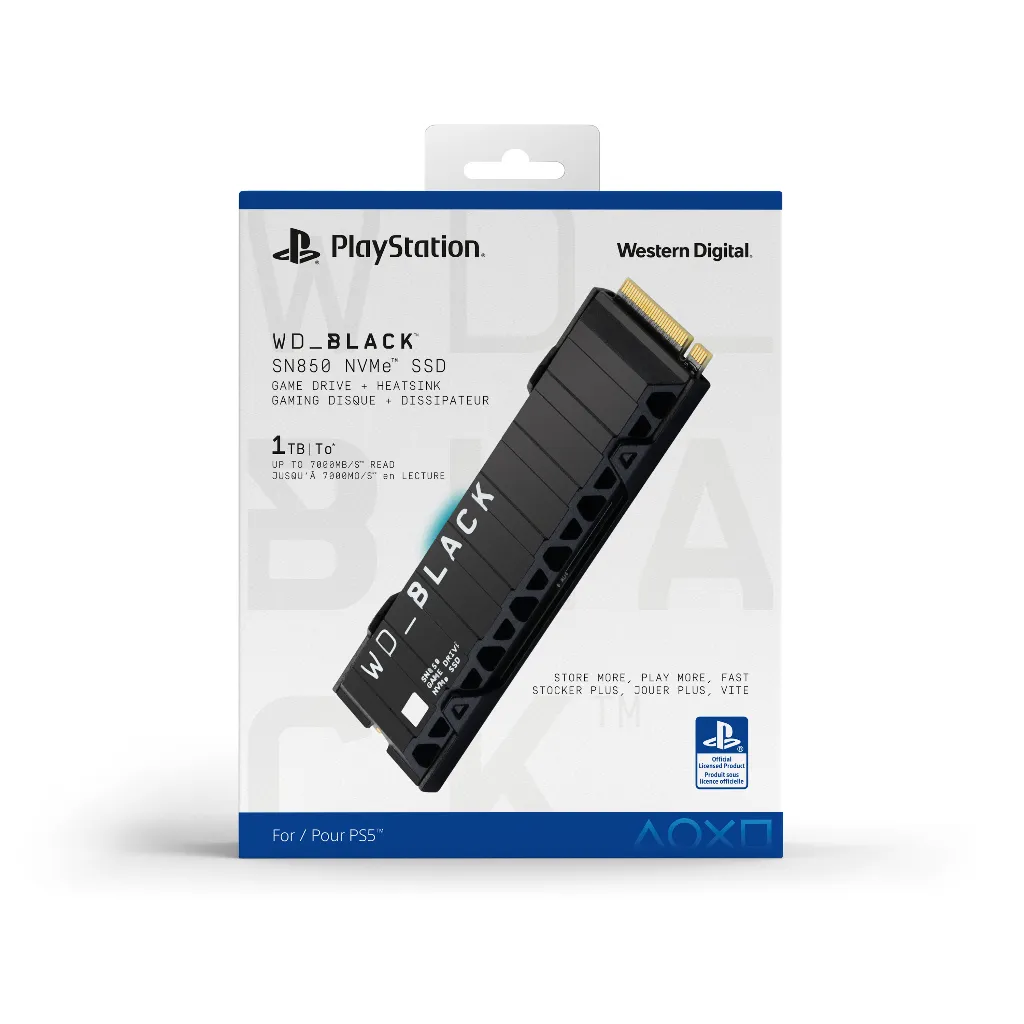 SanDisk Black SN850 1 TB, PCIe 4.0, M.2 - SSD