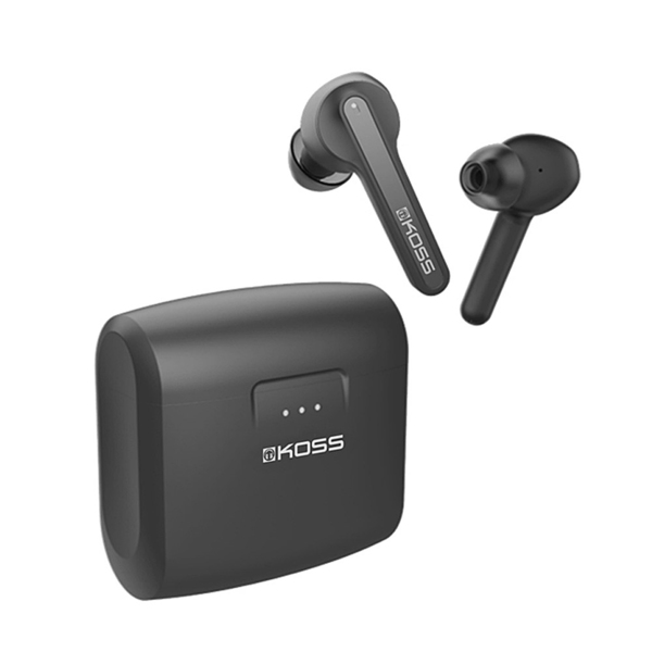 Koss TWS150i True Wireless - tr&aring;dl&ouml;s in-ear h&ouml;rlurar, svart