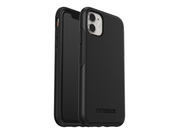 OtterBox Symmetry Series - Takakansi matkapuhelimelle - musta malleihin Apple iPhone 11 - (ei palautusoikeutta)