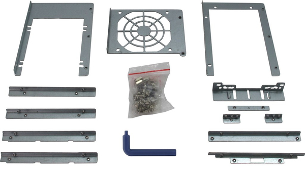 Inter-Tech IPC 4U-4424 serverchassi, svart