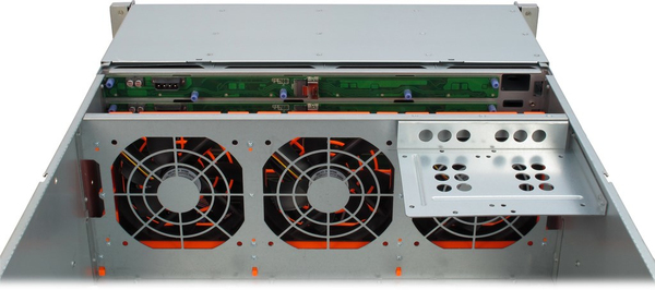 Inter-Tech IPC 4U-4424 serverchassi, svart