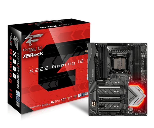 Asrock X299-Professional-Gaming-i9-XE-LGA, ATX moderkort