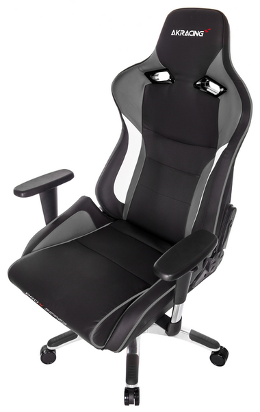 AKRacing ProX Gaming Chair - Grey Black