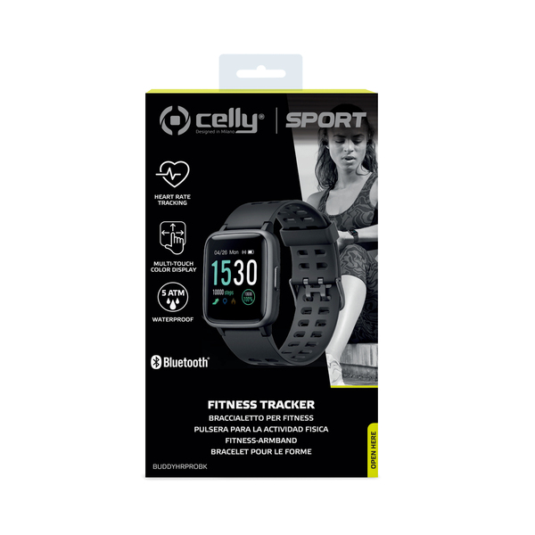 CELLY FITNESS TRACKER (PRO / BLACK)