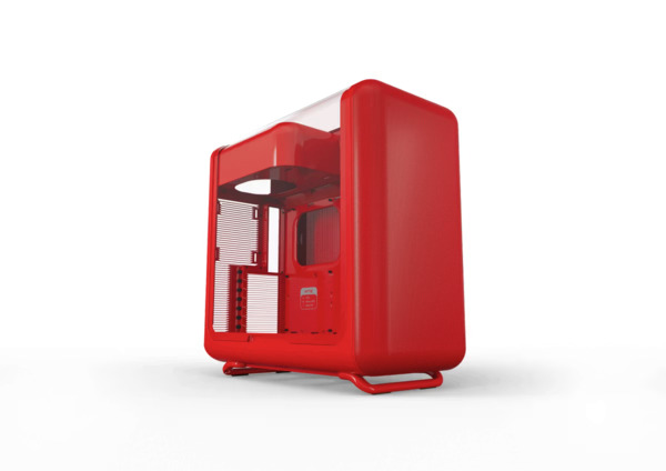 HYTE X50 Midi-Tower Case with window, Wild Cherry HYTE X50 Midi-Tower Case with window, Wild Cherry