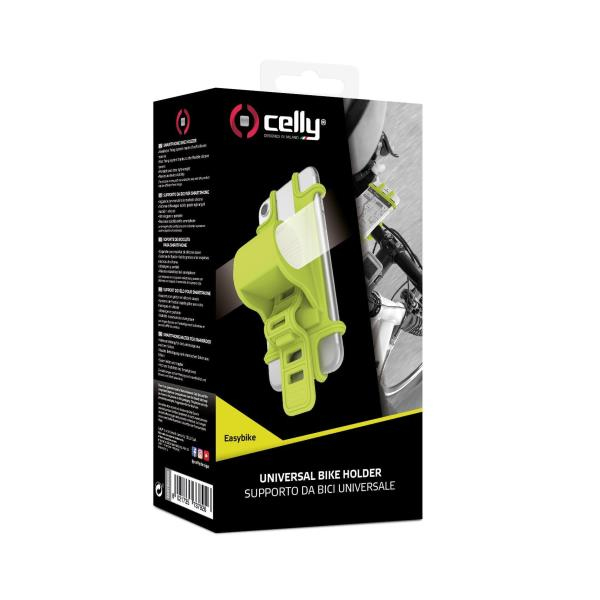 CELLY UNIVERSAL SILICONE BIKE HOLDER GREEN