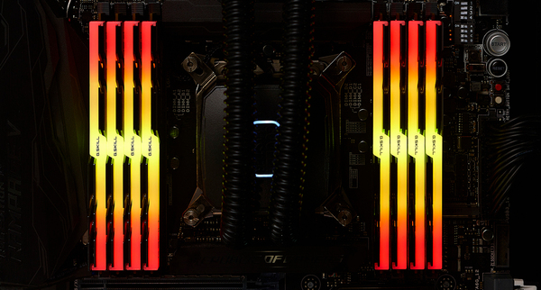 G.Skill Trident Z RGB 256 Gt (8 x 32 Gt) DDR4 3200 MHz, CL14 -muisti, Musta