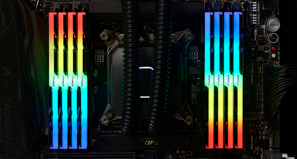 G.Skill Trident Z RGB 256 Gt (8 x 32 Gt) DDR4 3200 MHz, CL14 -muisti, Musta
