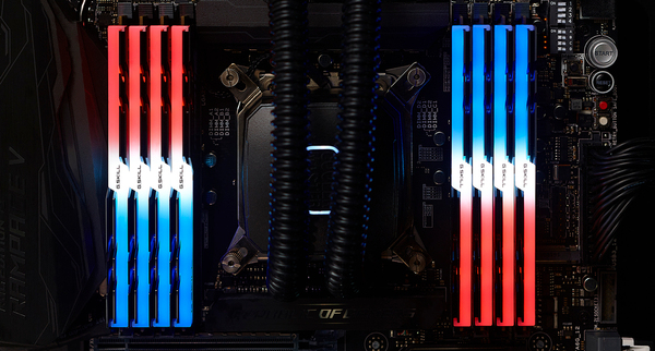 G.Skill Trident Z RGB 256 Gt (8 x 32 Gt) DDR4 3200 MHz, CL14 -muisti, Musta