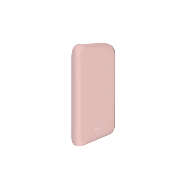 Puro SLIM POWER MAG 4000mAh magnetic power bank for iPhone 12 series or later, rosa