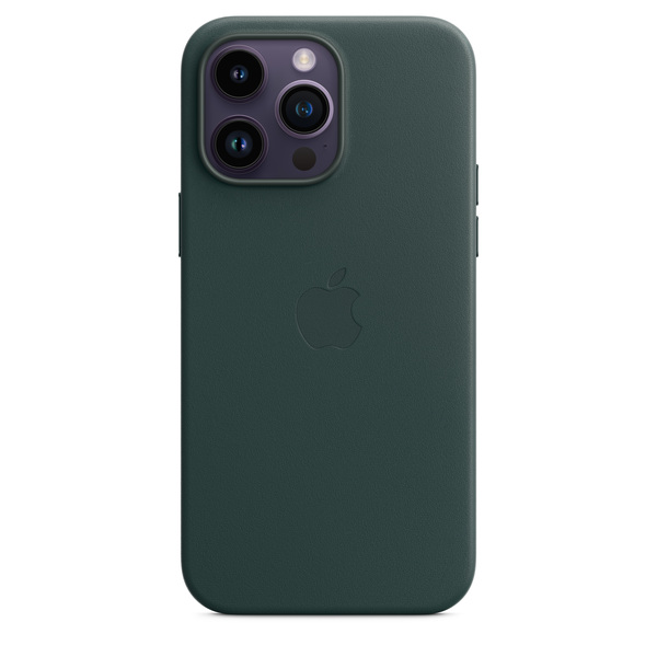 Apple iPhone 14 Pro Max, MagSafe - leather case, Forest Green