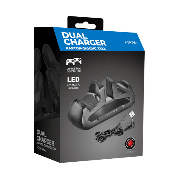 RAPTOR Charger for Controller PS4